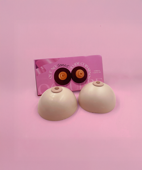 Esferas de chocolate mes rosa