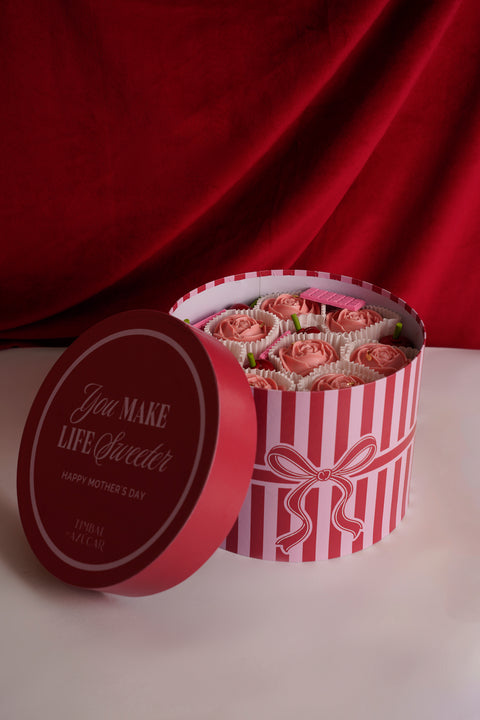 DELICIOUS CHERRY FLOWER SMALL BOX