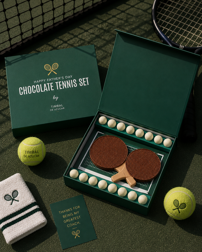 Chocolate Tenis Set