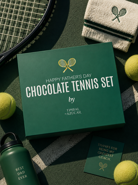 Chocolate Tenis Set